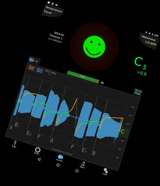 TonalEnergy Afinador y Metrónomo