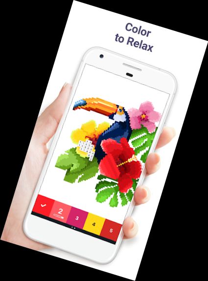 Pixel Art - Farbe nach Zahlen