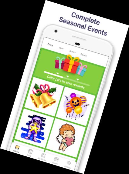 Pixel Art - Farbe nach Zahlen