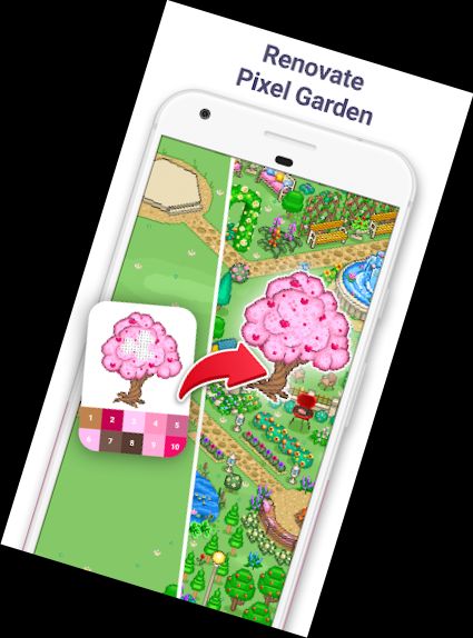 Pixel Art - Farbe nach Zahlen