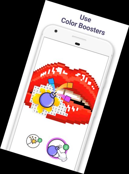 Pixel Art - Farbe nach Zahlen