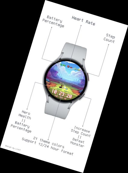 Step Quest Watch Face