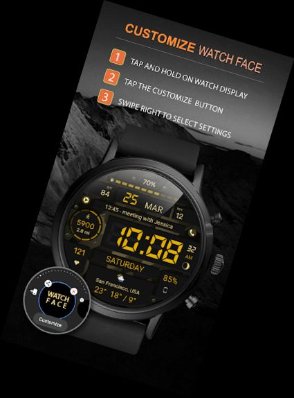 WFP 129 Military watch face