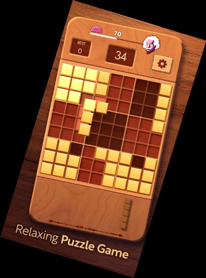 Woodoku - Holzblockpuzzle