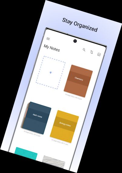 Notizblock - Notizen, Anmerkungen