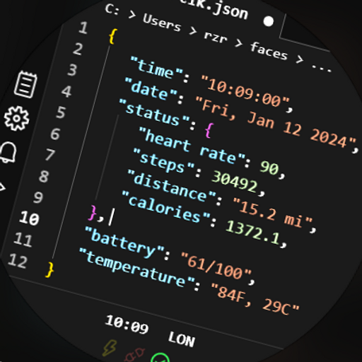 Cara de Reloj para Programadores