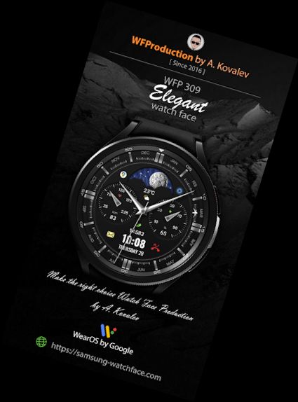 WFP 309 Elegant watch face