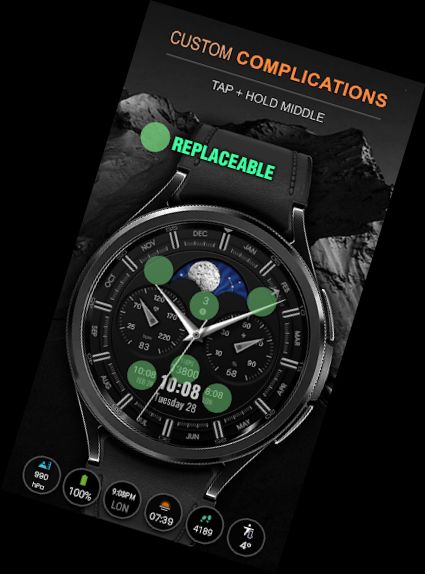 WFP 309 Elegant watch face