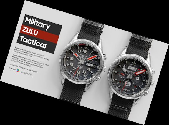 Military ZULU Tactical watch