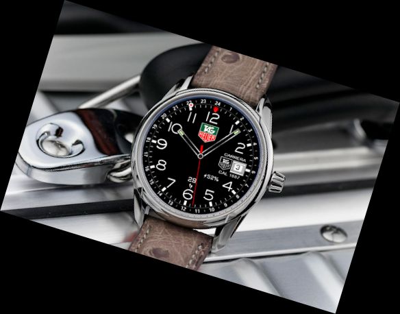 Hybrid TAG CARRERA Uhrenzifferblatt