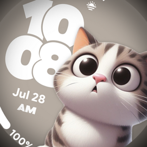 Animales Adorables 2 - Reloj de pantalla