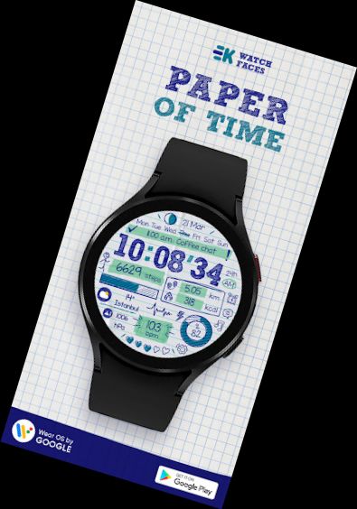 Paper of Time - Watch Face