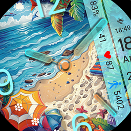 ART032 Summer Vibes Watch Face