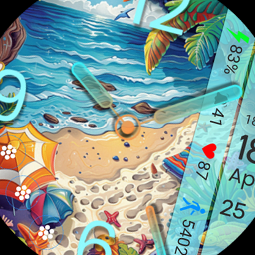 ART032 Summer Vibes Watch Face