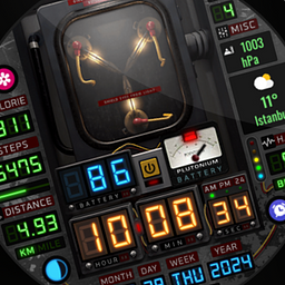 Back to the Future Watch Face