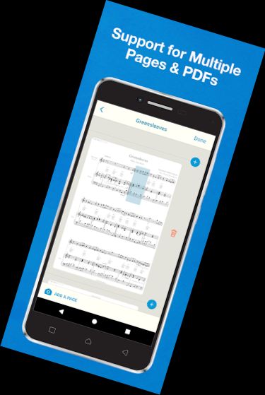 Sheet Music Scanner & Reader