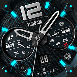 S4U Midnight Blue - watch face