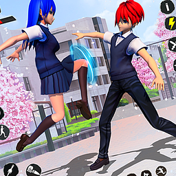 Аниме Школа: Бой Карате