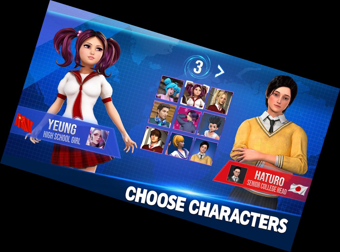 Аниме Школа: Бой Карате