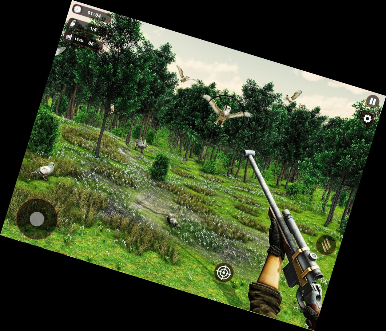 Охота на птиц Снайперская стр