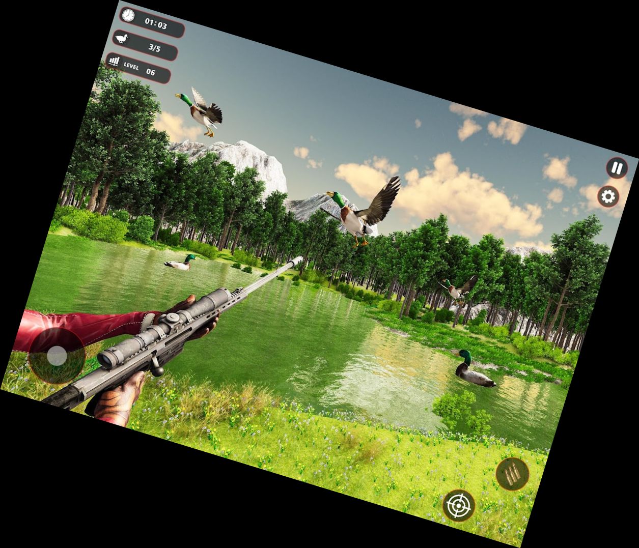 Полювання на птахів Снайперський