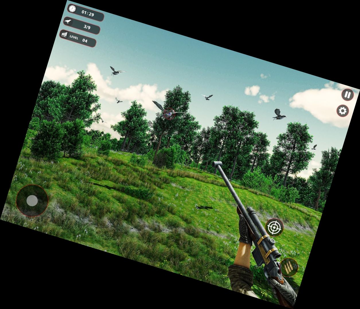 Полювання на птахів Снайперський