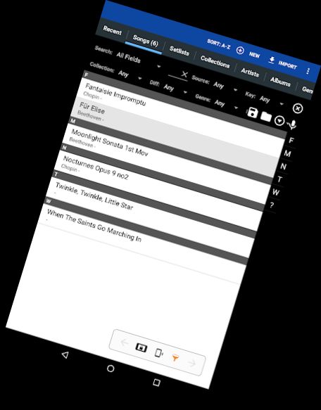 MobileSheets