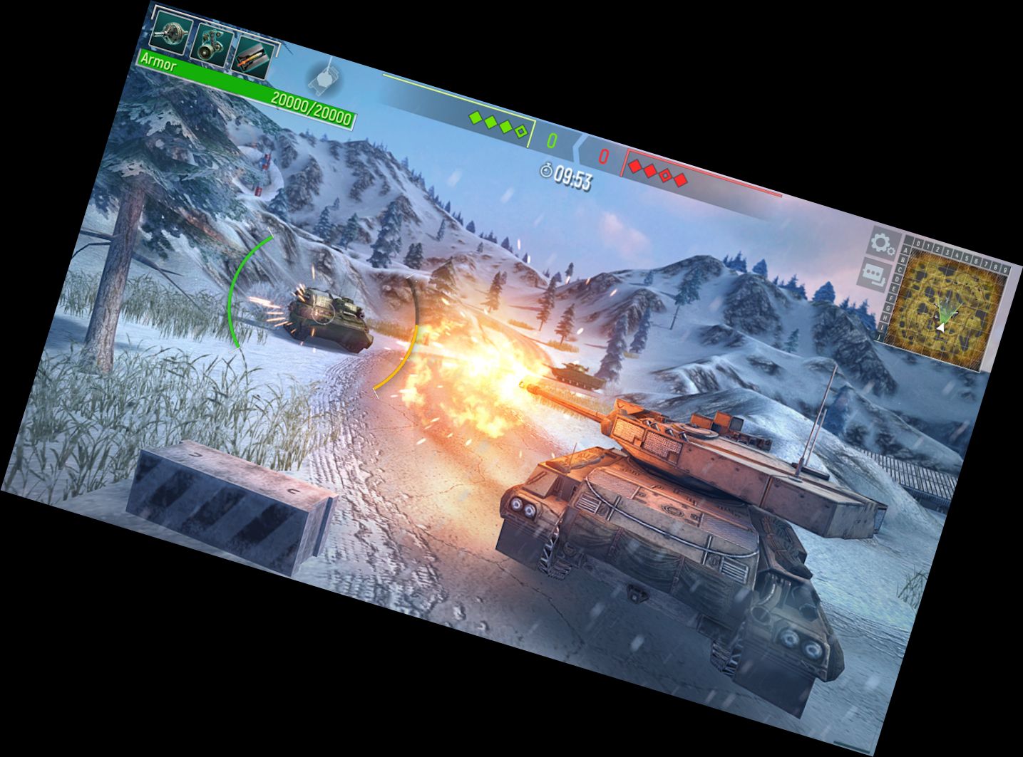 Panzer Kraft: Panzer Schlacht Spiele