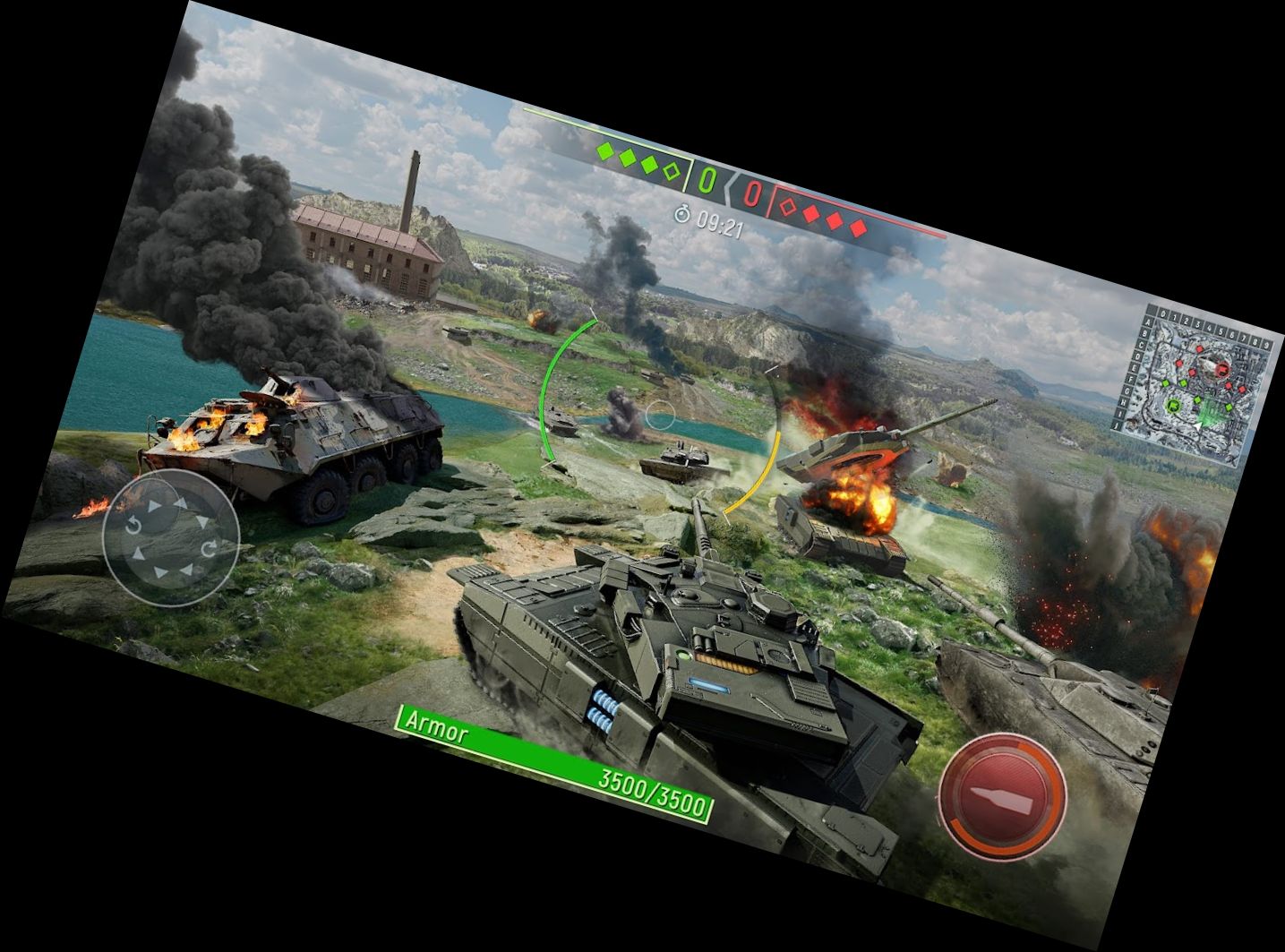 Armored Battle: Tank War Games