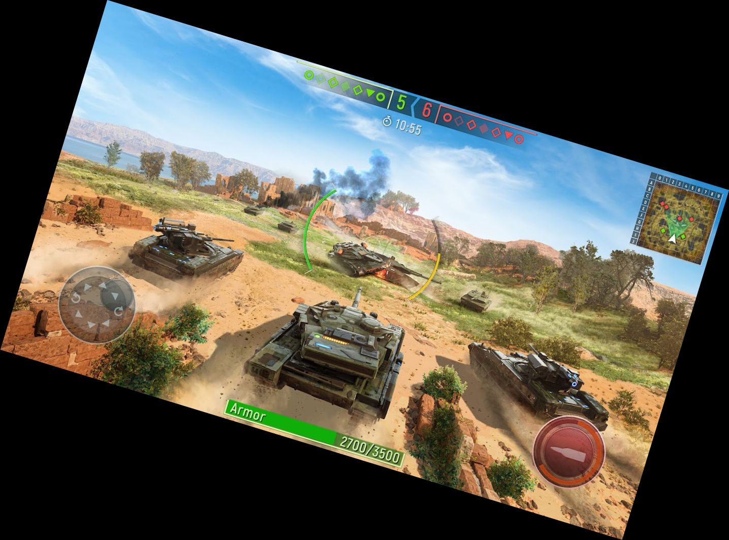 Armored Battle: Tank War Games