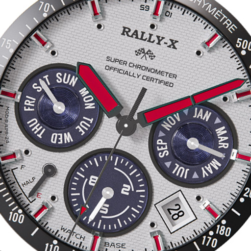 Rally-X R.T. Delta esfera del reloj