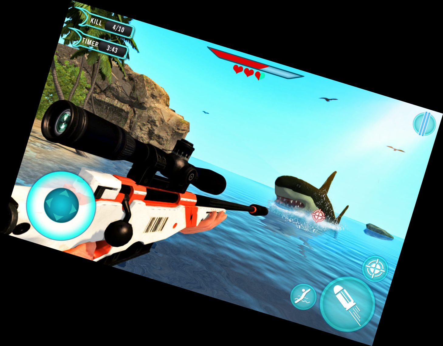 Дикий Акула Атака