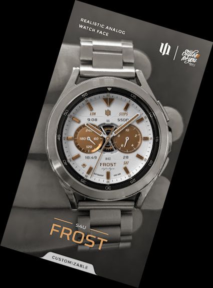 S4U Frost - classic watch face