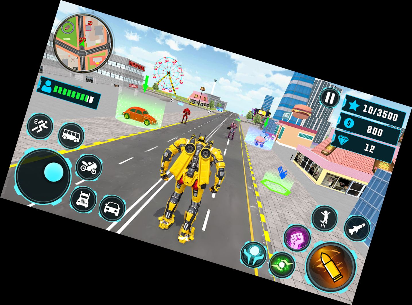 РобоВійна: Трансформація