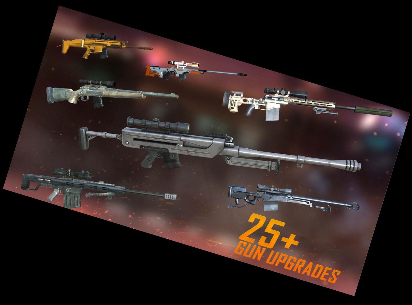 Горный Снайпер 3D Ш