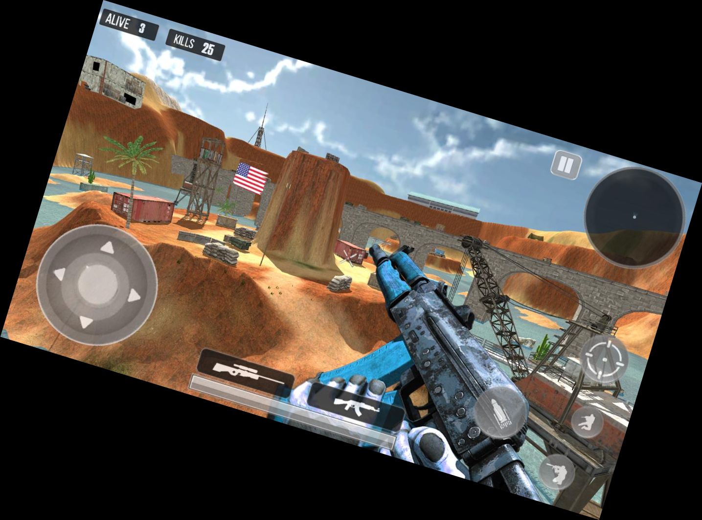 Горный Снайпер 3D Ш