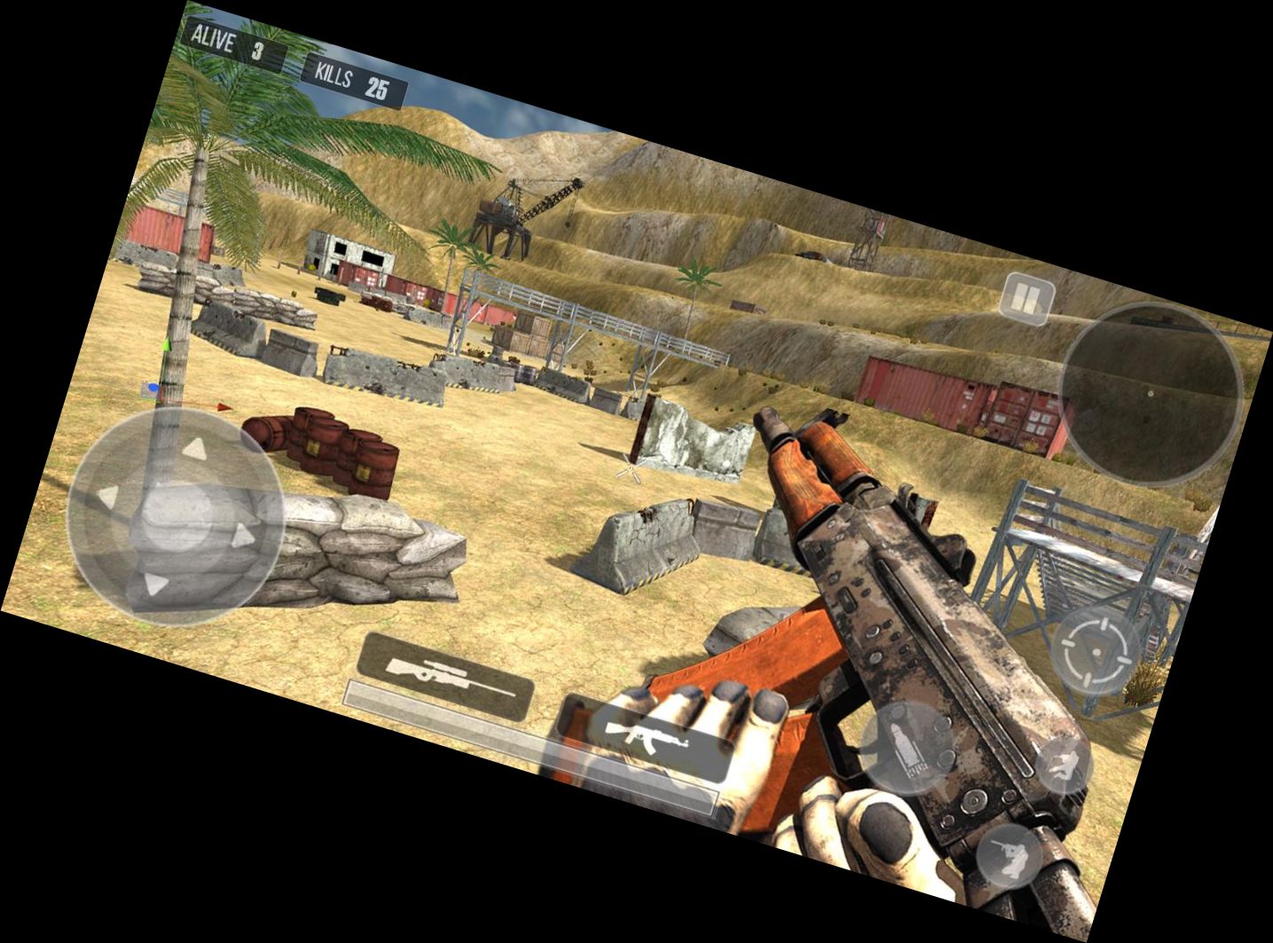 Горный Снайпер 3D Ш