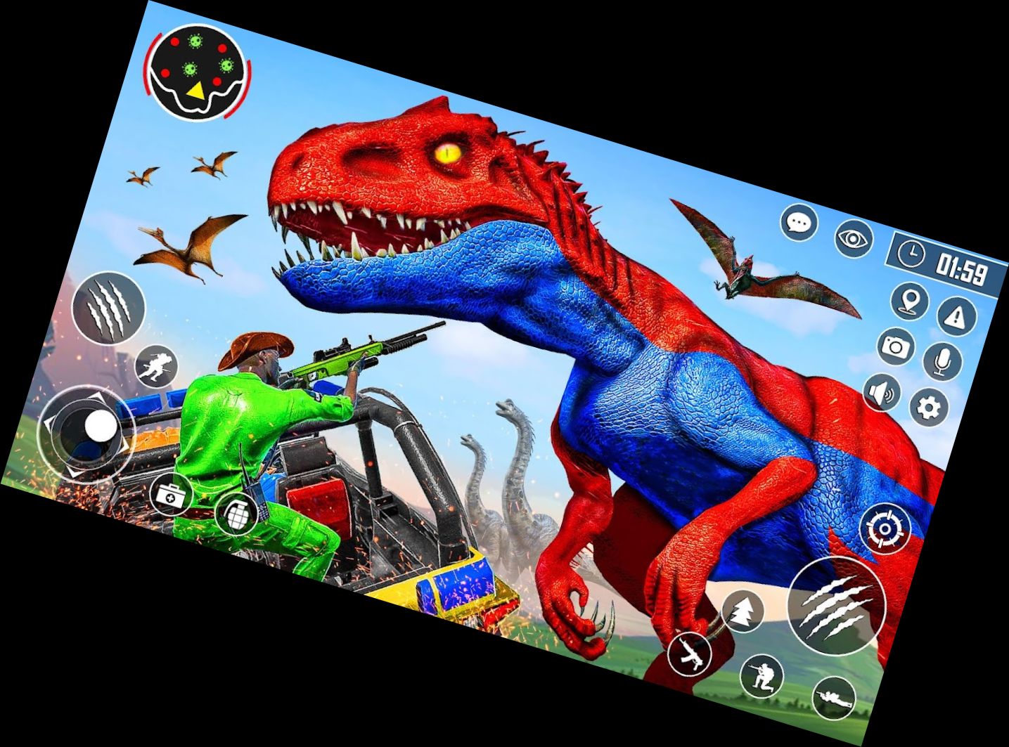 Дикая Охота на Диноз