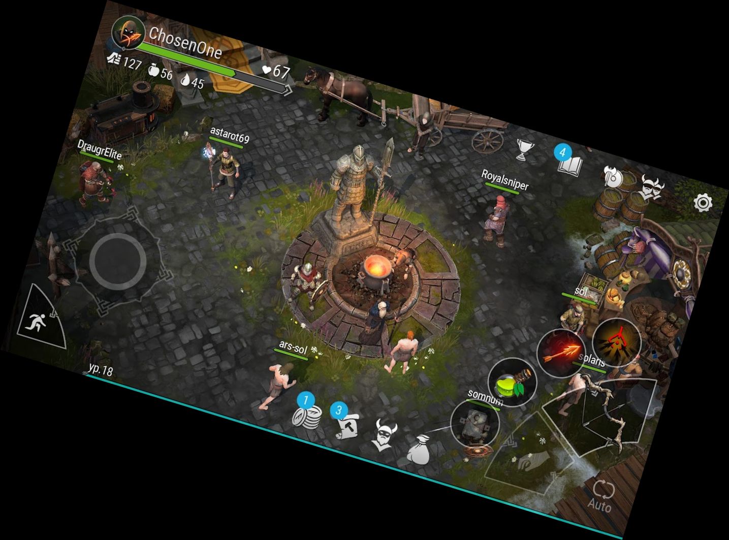 Фростборн: Экш