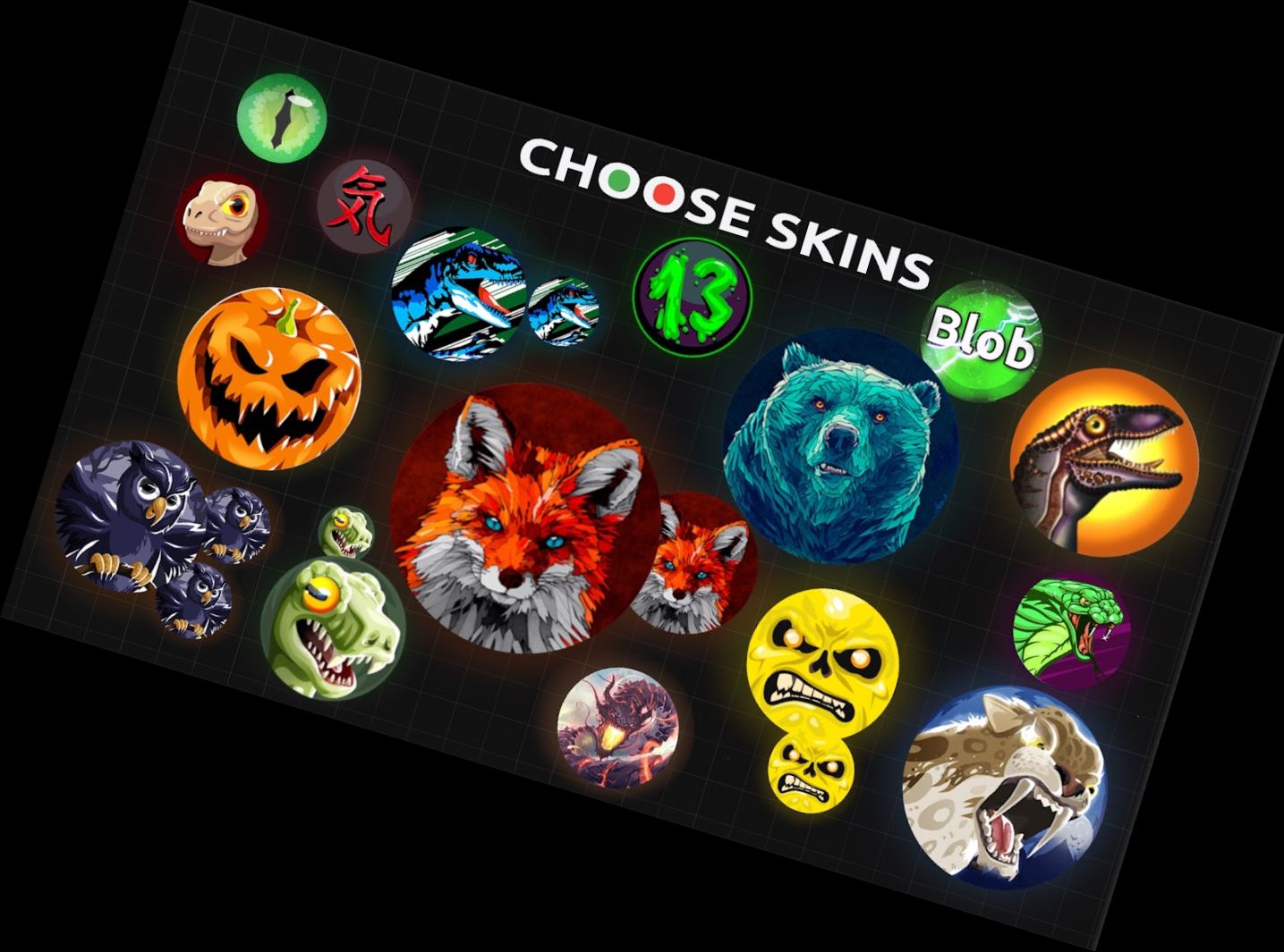 Капля.io - Многопользовательские io