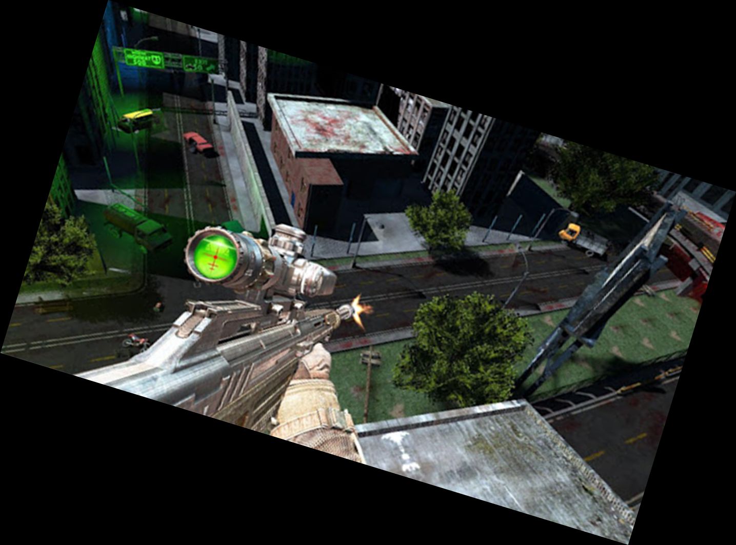 Игра Снайперша Зомби Стр