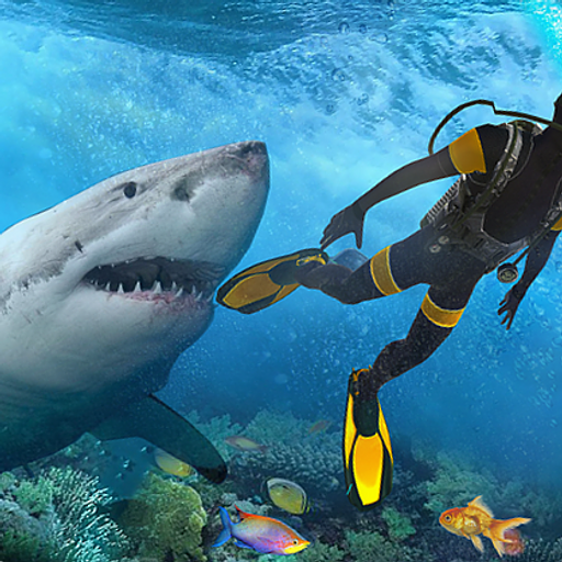 Shark Attack Spear Fishing 3D