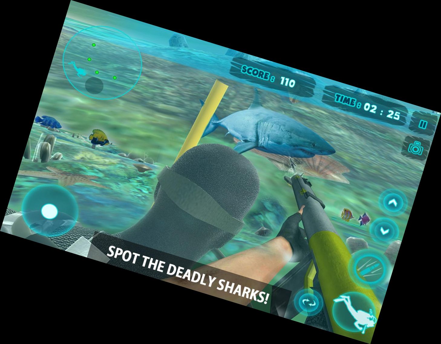 Shark Attack Spear Fishing 3D