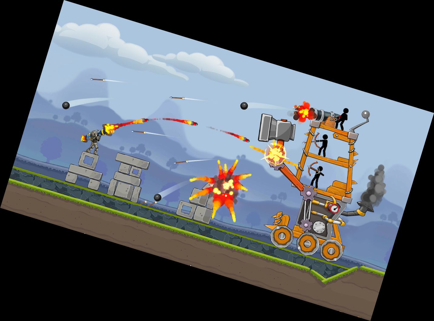 Rocket Launcher: Missile Puzzles