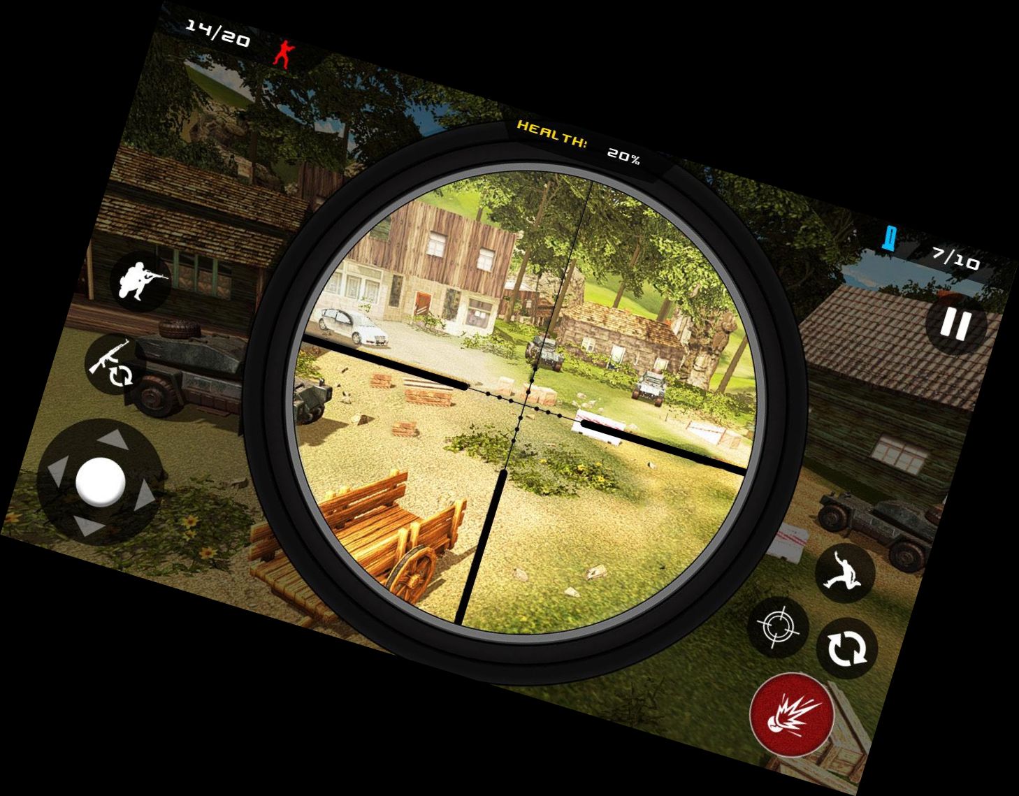 Снайпер Привид Fps Командо Cs