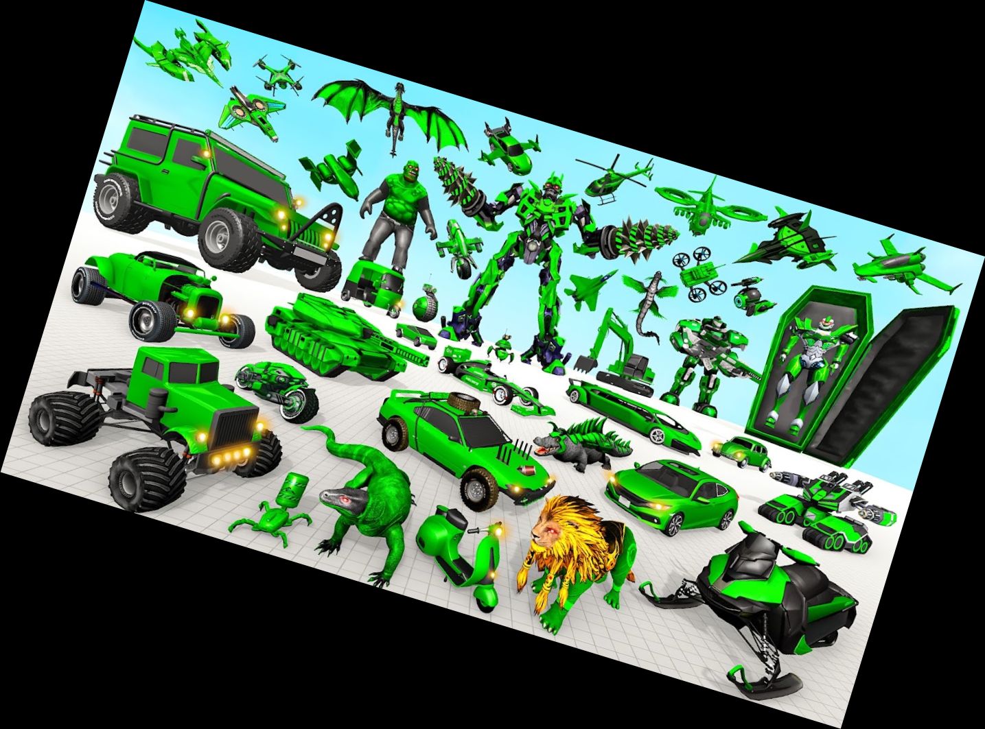 Воздушный Робот Игра - Лета