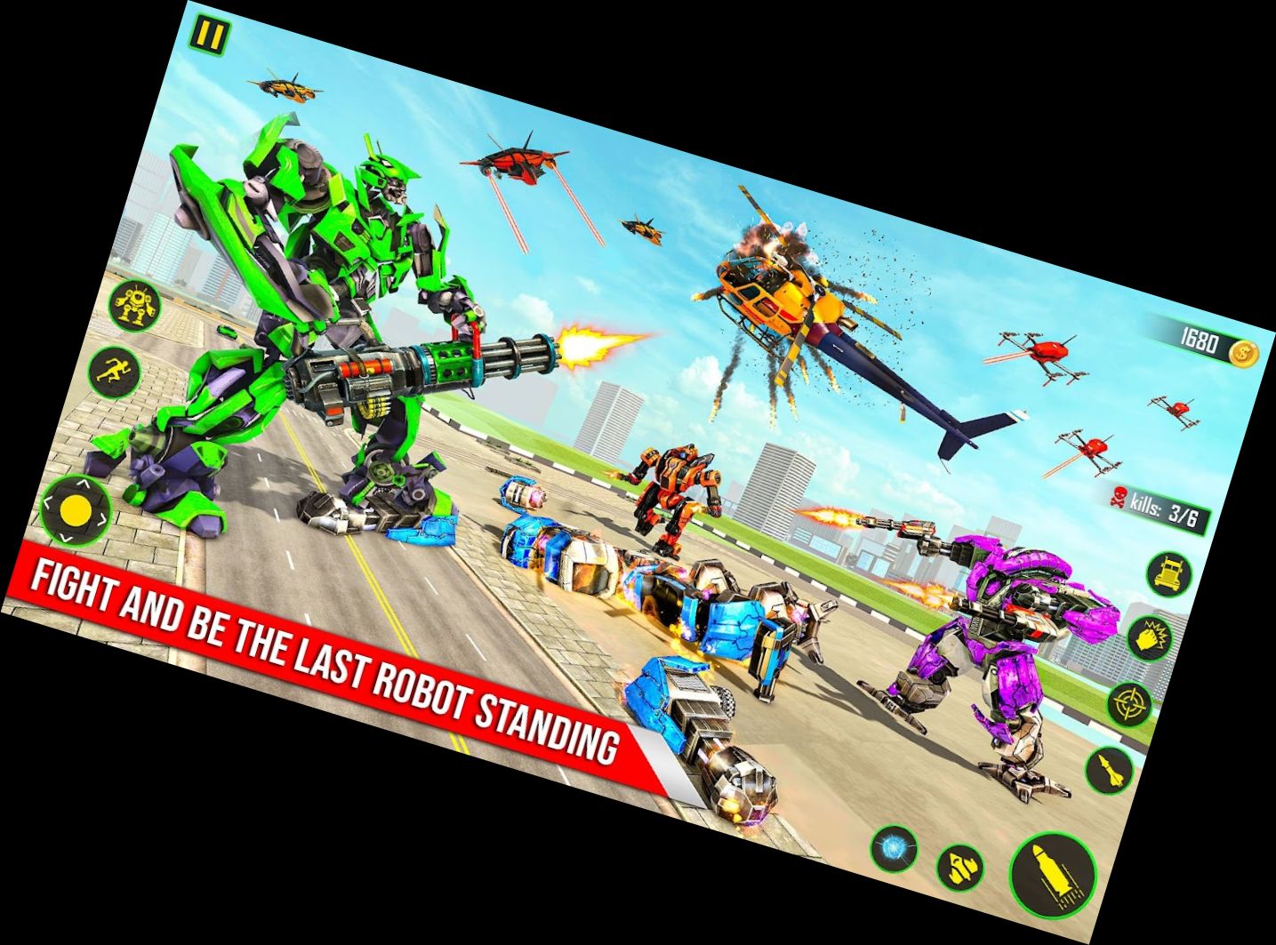 Ігровий Робот у Повітрі -