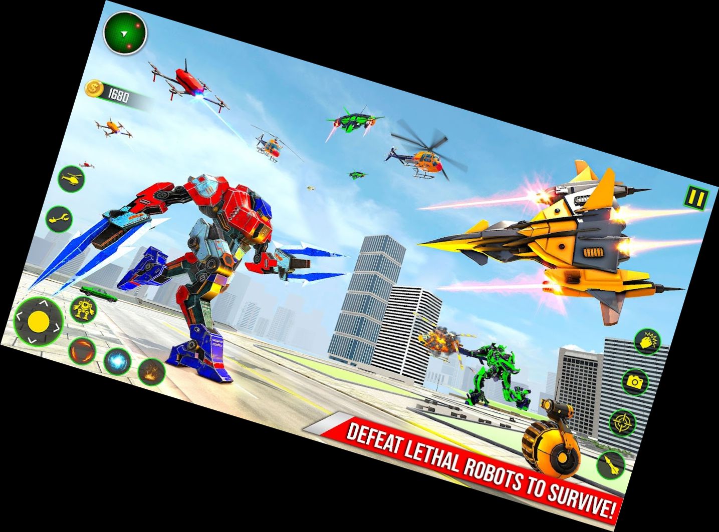 Воздушный Робот Игра - Лета