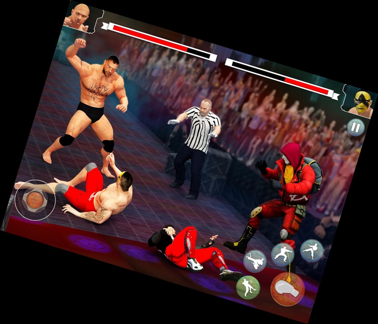 Juego de Lucha de Wrestling de Golpe