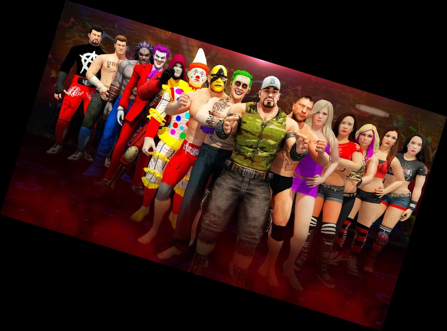 Бей их в Рестлинге Игра